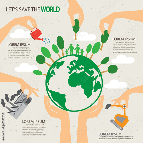 eco tree infographics