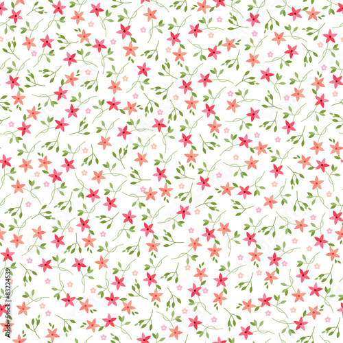 vector floral seamless pattern