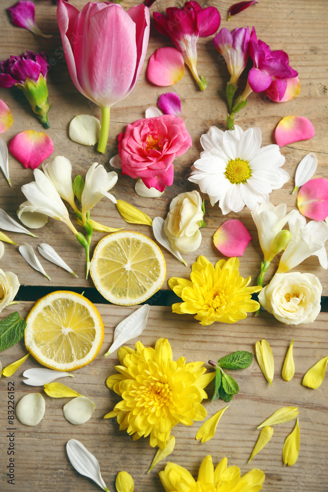 Abstract background with beautiful flowers Abstract background with beautiful flowers