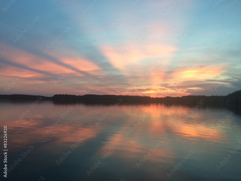 Abendstimmung am Wörthsee 