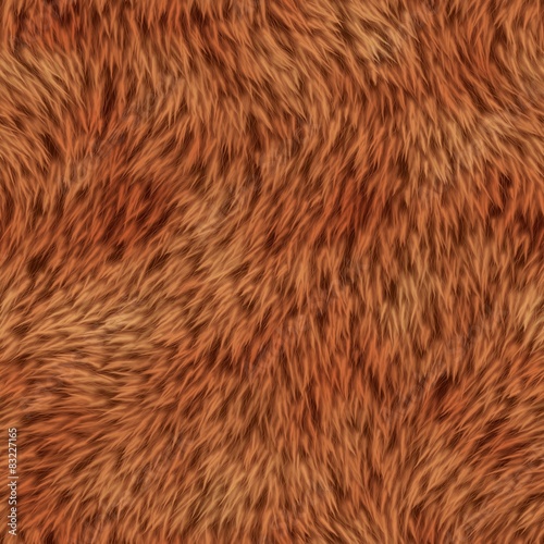 Seamless Animal Fur Background
