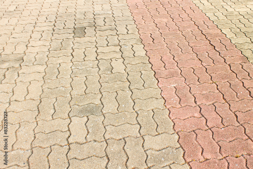 Fototapeta premium Brick Floor Background