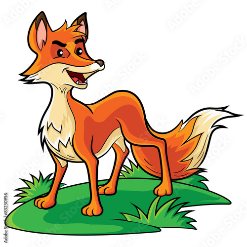 Fox Cartoon
Illustration of cute cartoon fox.