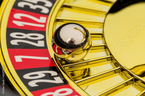 Roulette Glücksspiel im Kasino