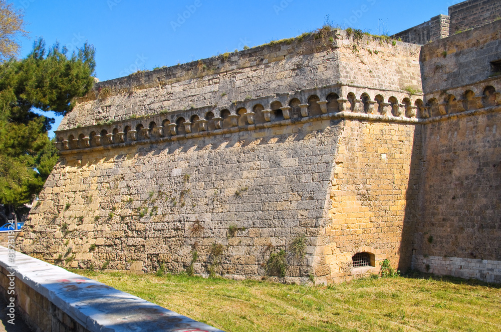 Swabian castle of Bari. Puglia. Italy. 