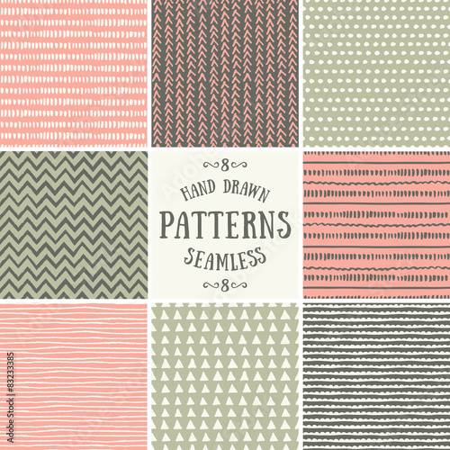 Abstract Seamless Patterns Collection