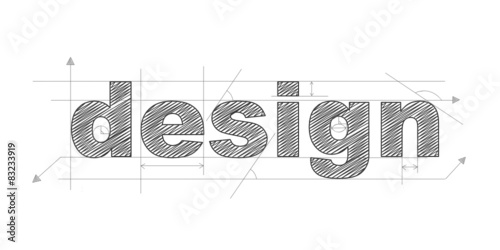 "DESIGN" Technical Drawing