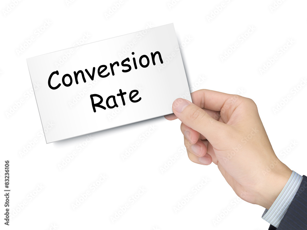 conversion rate card in hand conversion rate card in hand