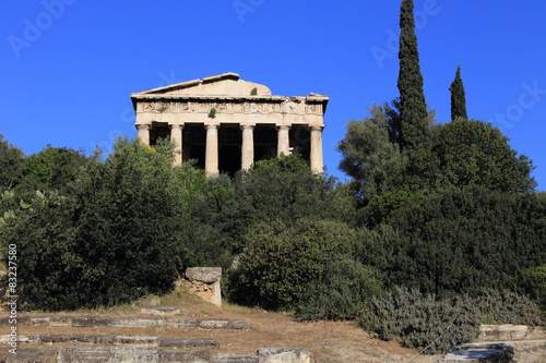 Temple of Hephaestus, Athens, Greece photo