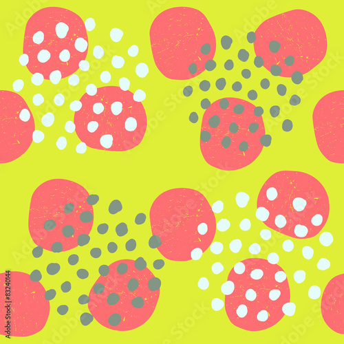 vector seamless pattern of geometric shapes