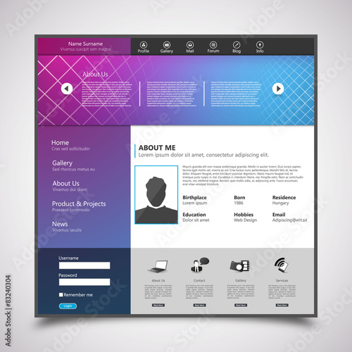 Business Website Template 