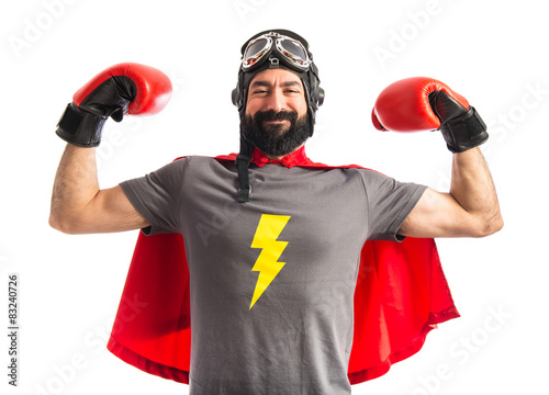 Strong super hero