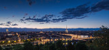 Turin during blue hour