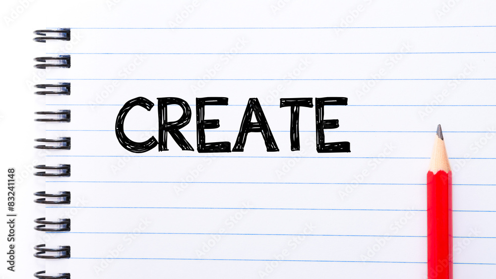 Create Text written on notebook page Create Text written on notebook page