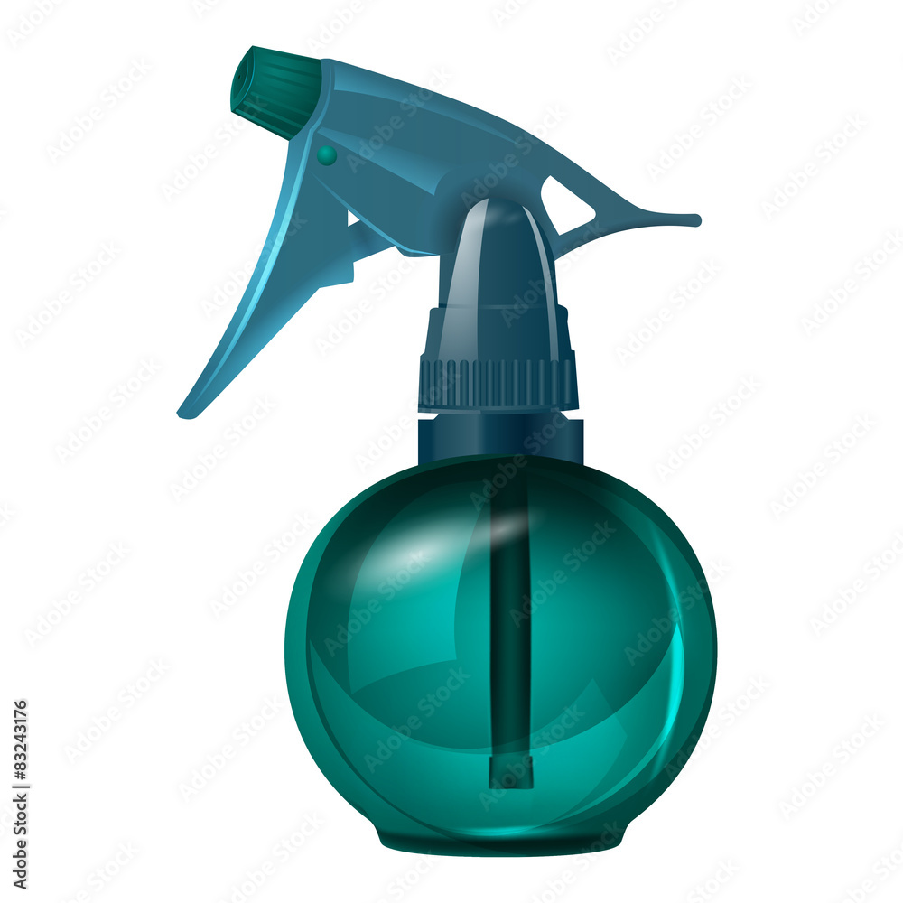 Appliance plastic sprayer for liquid preparations. Appliance plastic sprayer for liquid preparations.