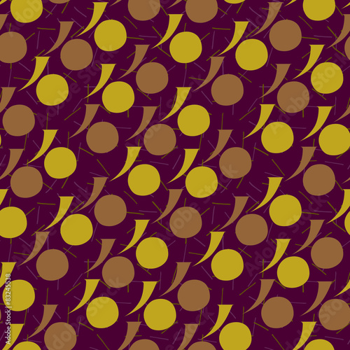 Seamless pattern japan. 和風パターン