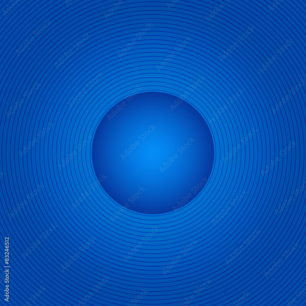  Abstract blue background scatter circles