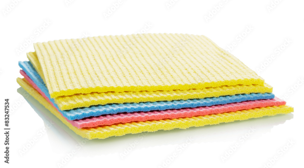 Fototapeta premium Colorful Cleaning kitchen sponges