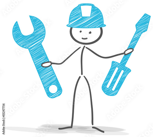 stickman worker