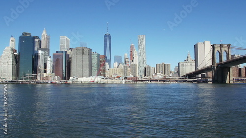 Skyscraper of Manhattan New York photo