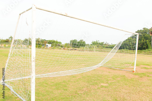 abstract soccer goal net pattern