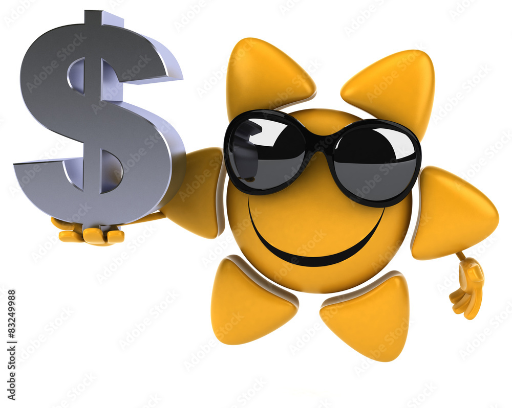 Obraz premium Fun sun