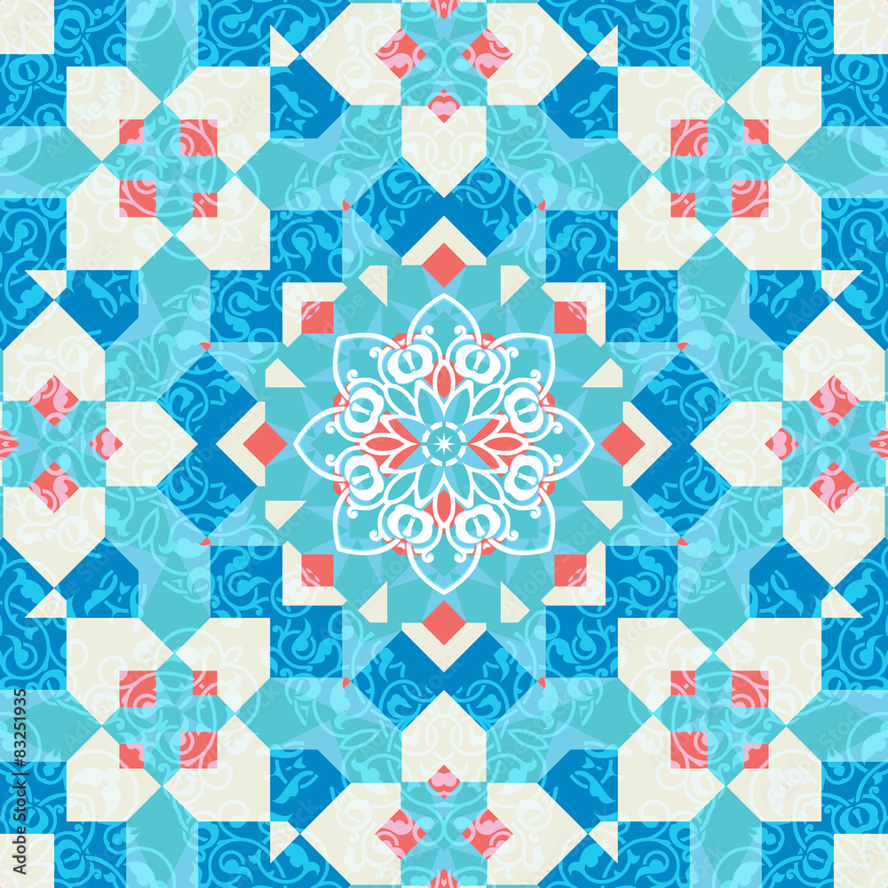 Fototapeta premium Mosaic ornament in arabic style