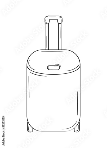 suitcase with wheels