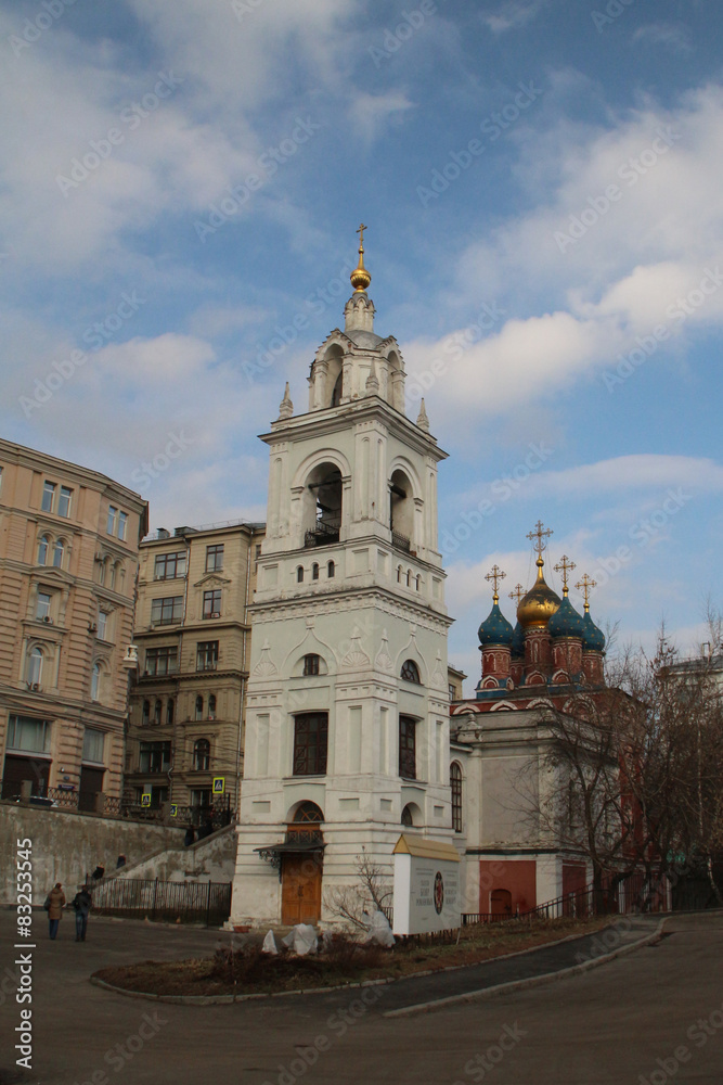 Fototapeta premium Москва. Варварка. Храмовый комплекс.