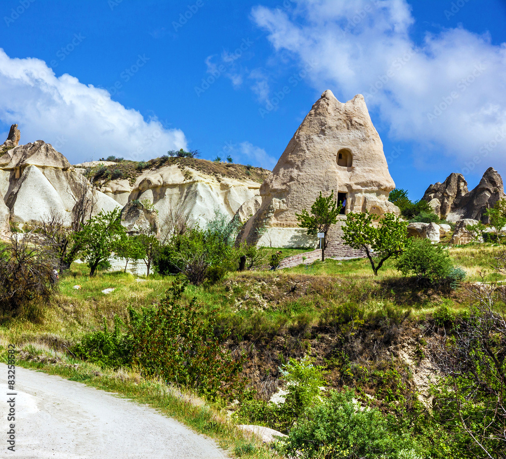 Fototapeta premium Old Christian church of Saint Nazar in Goreme, Cappadocia, Turke