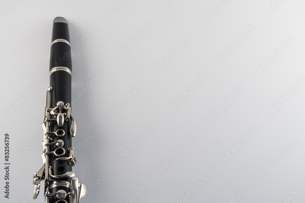 Naklejka premium Clarinet Closeup