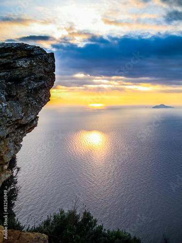 Coucher de soleil, Les Falaises de Cap Canaille, Cassis