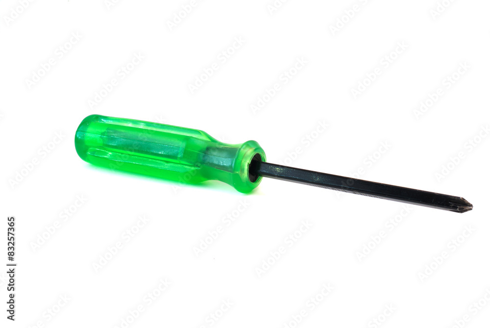 Screw Driver in studio light Screw Driver in studio light