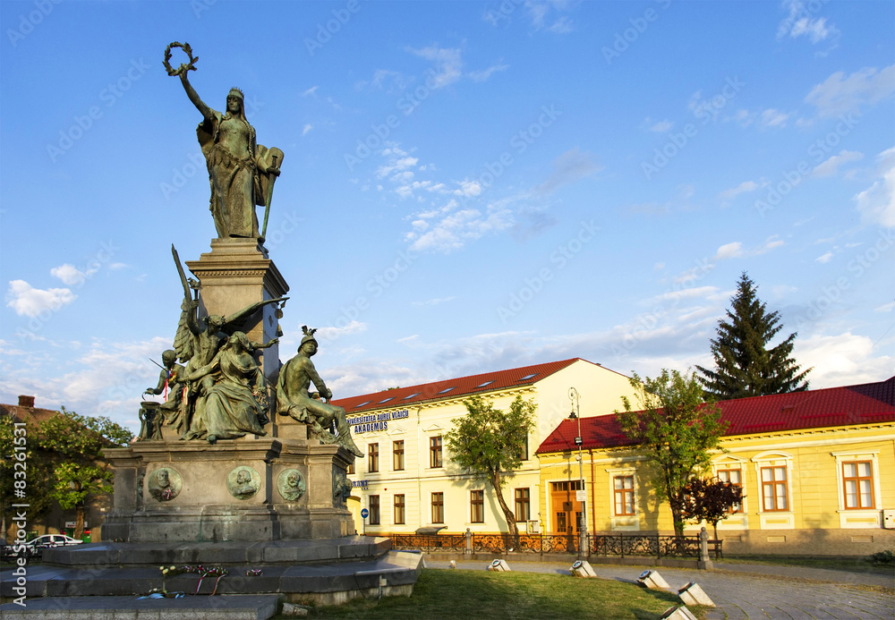 The Liberty Statue in the Reconciliation Park of Arad, Romania