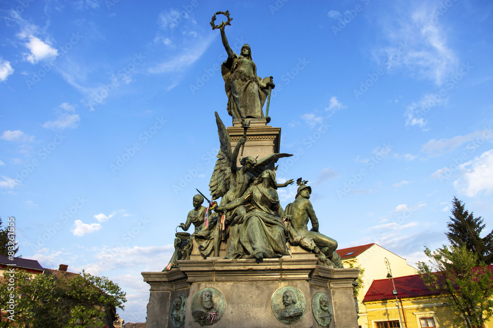 The Liberty Statue in the Reconciliation Park of Arad, Romania