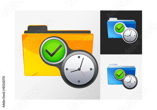Task Scheduler Icon - Illustration