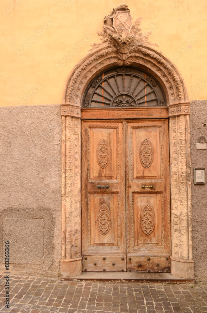 Historische italienische Haustür