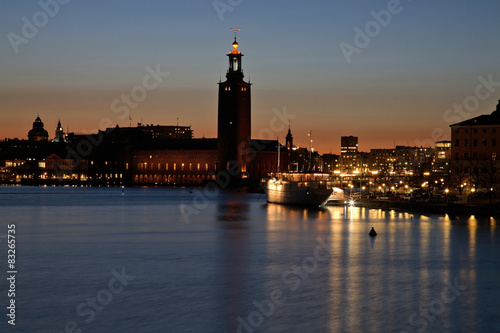 Stockholm City Hall in Stockholm. Sweden © Andrey Shevchenko