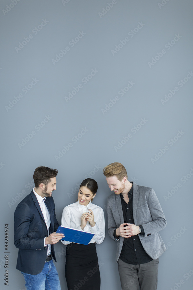 Young people in the office