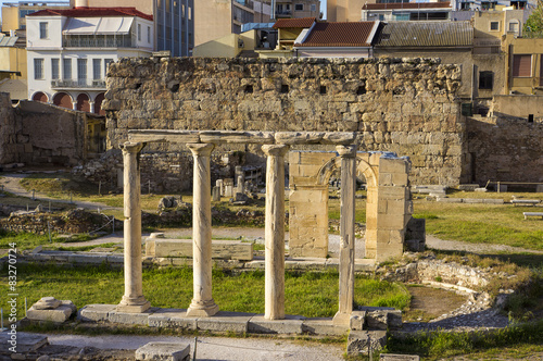 Ancient Agora in Athens. Greece
