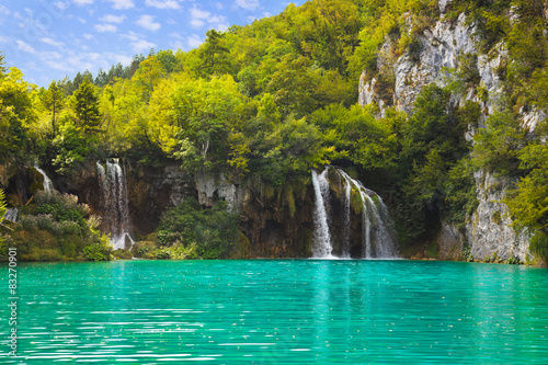 Plitvice lakes in Croatia