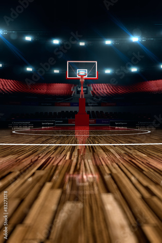 Basketball court. Sport arena.  © Anna Stakhiv