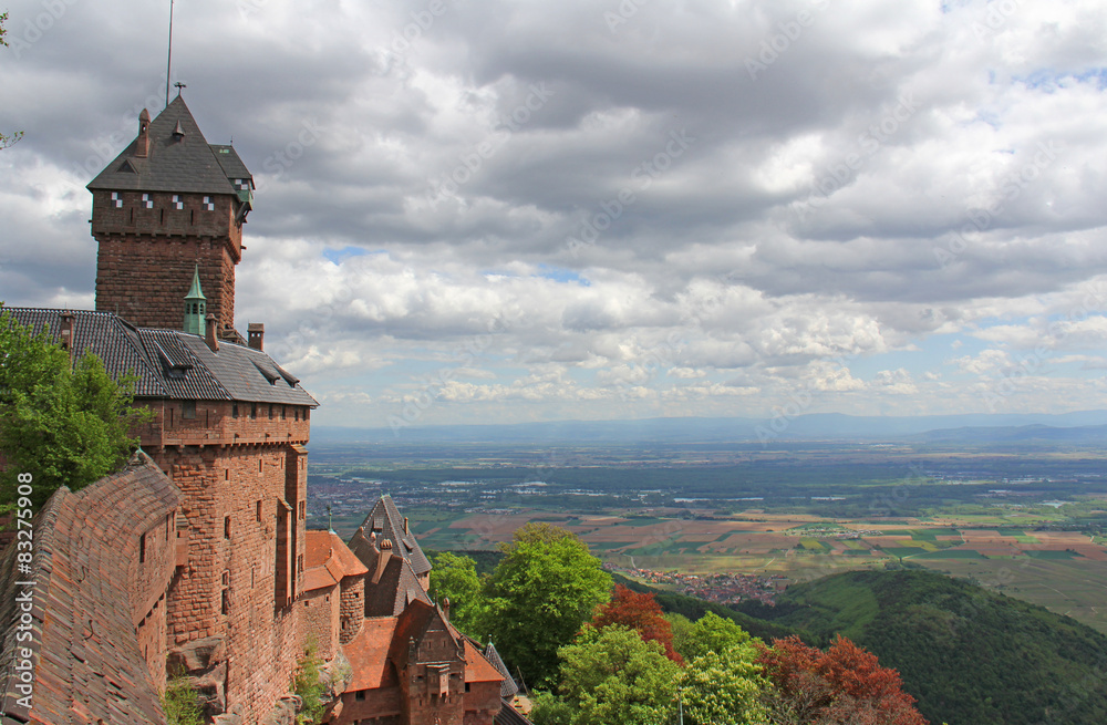 Château du Haut-Koenigsbourg Alsace France
