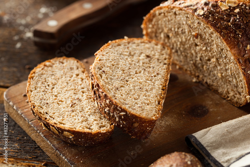 Organic Homemade Whole Wheat Bread