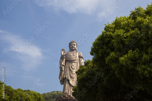 Jiangsu city in Wuxi province Grand Buddha at Lingshan