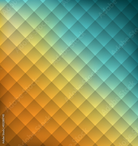 Illustration Geometrical abstraction background with squares