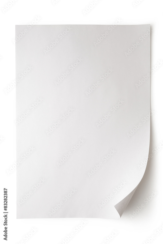 Sheet of paper Sheet of paper