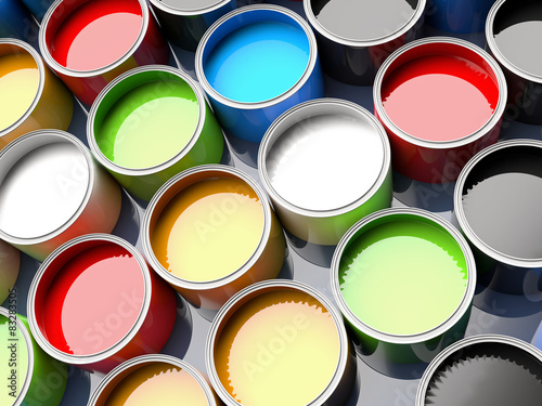 Farbtöpfe