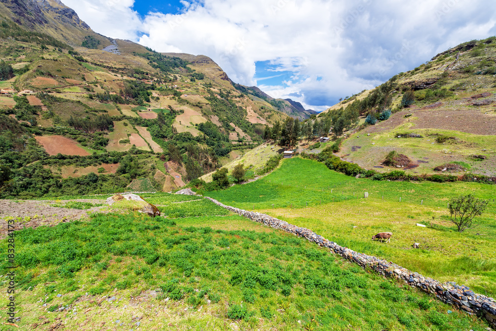 Peruvian Landscape View