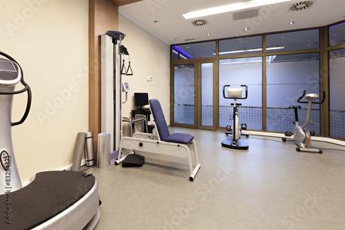 Small gym interior